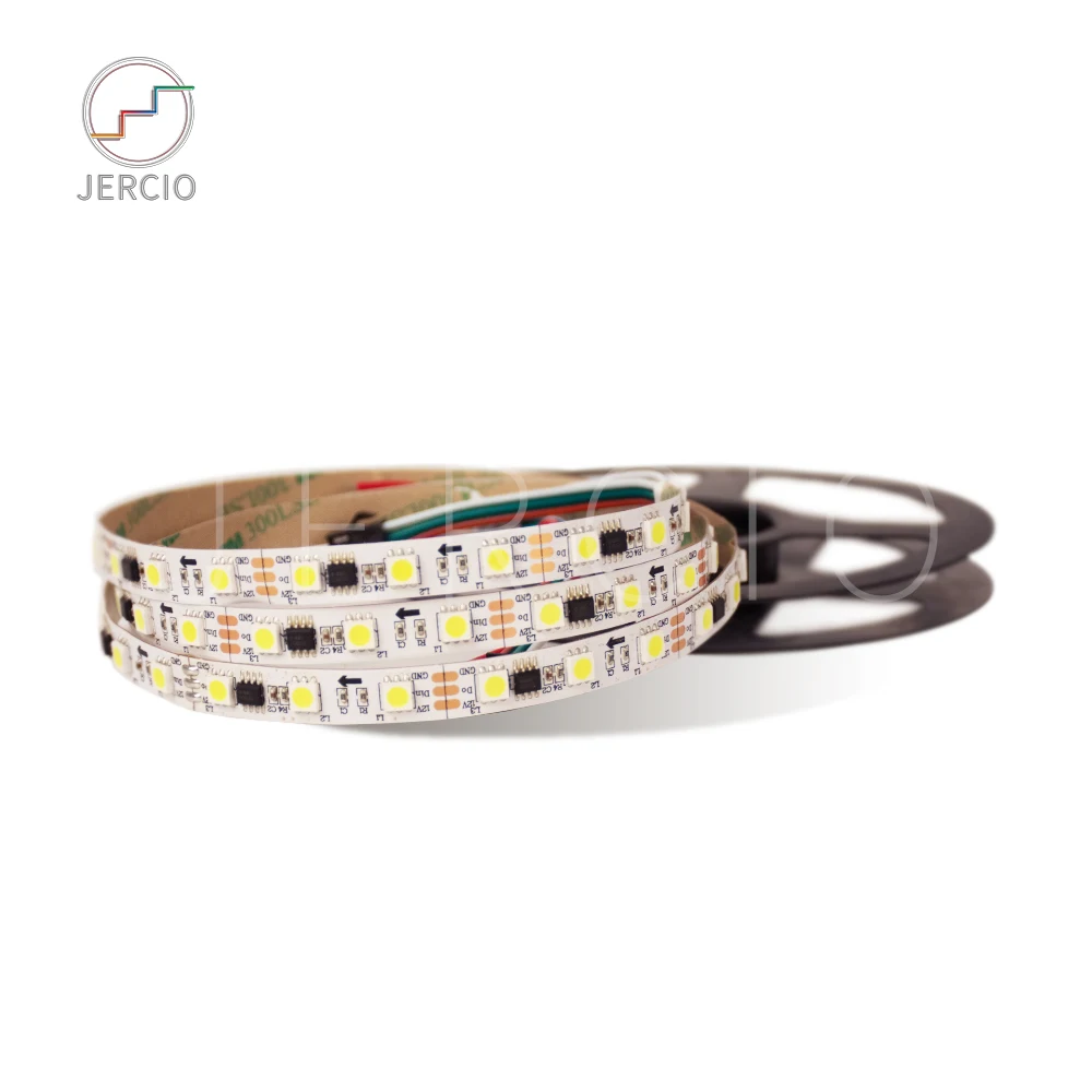 Светодиодная ленсветильник JERCIO SM16703 / WS2811 UCS190 smd5050 30/48/60 светодиодов/пиксель/м