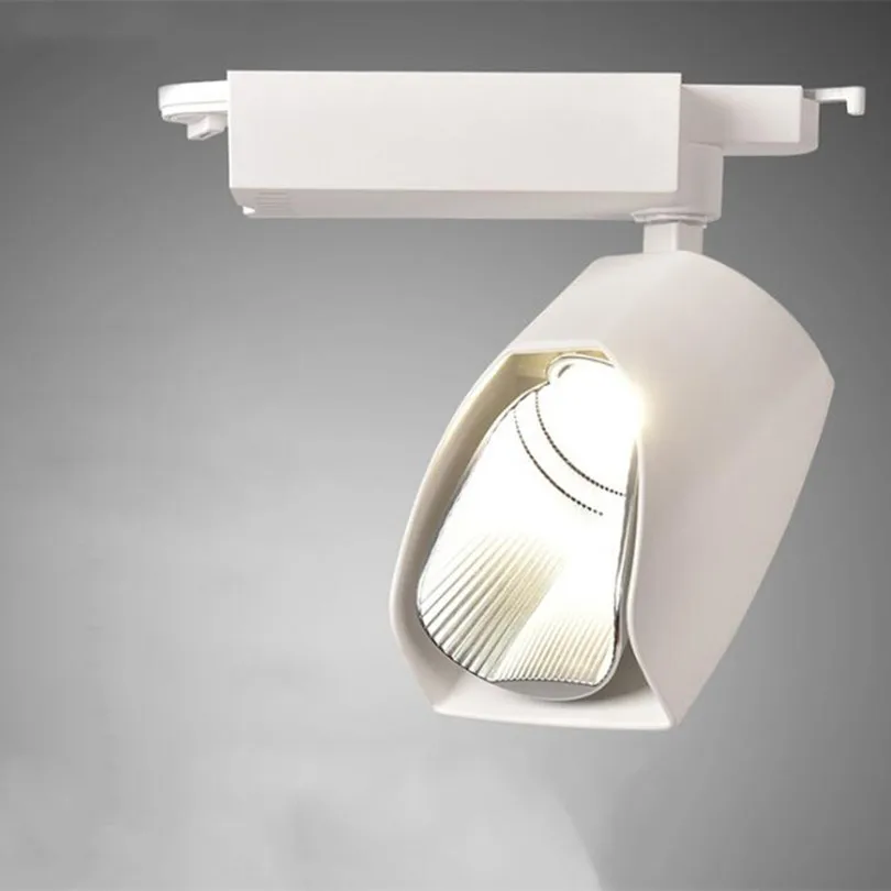 6x Высокая мощность 30 Вт COB LED трековое освещение с регулируемой яркостью 2 провода