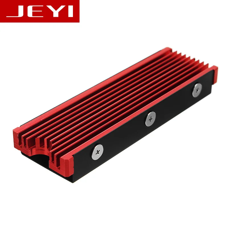 

JEYI 2/3/4Pcs Cooling Warship Dust-proof NVME NGFF M.2 2280 Thermal Conductivity Silicon Wafer Cooling Aluminum Sheet Gold Bar