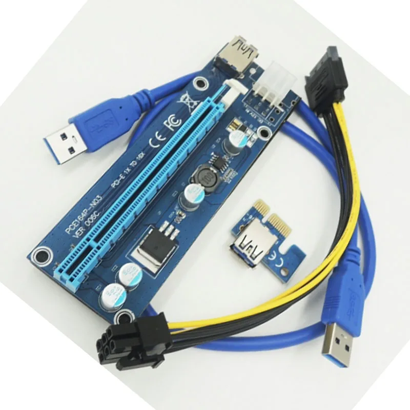 PCI-E PCIE 8p Female to 2Port Dual 8pin 6+2p Male GPU Graphics Video Card Power Cable Cord 18AWG Wire Cable for BTC Miner Mining