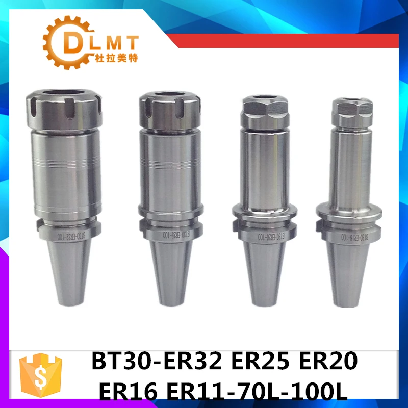 BT30 ER11 60L BT30 ER11 70L BT30 ER11 100L фрезерные машины Chuck 0,005 мм точность