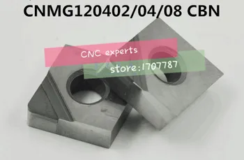 

Free shipping 2PCS CNMG120402/CNMG120404/CNMG120408 CBN Inserts , CNC CBN Diamond insert For Lathe Tools Inserts For MCLNR