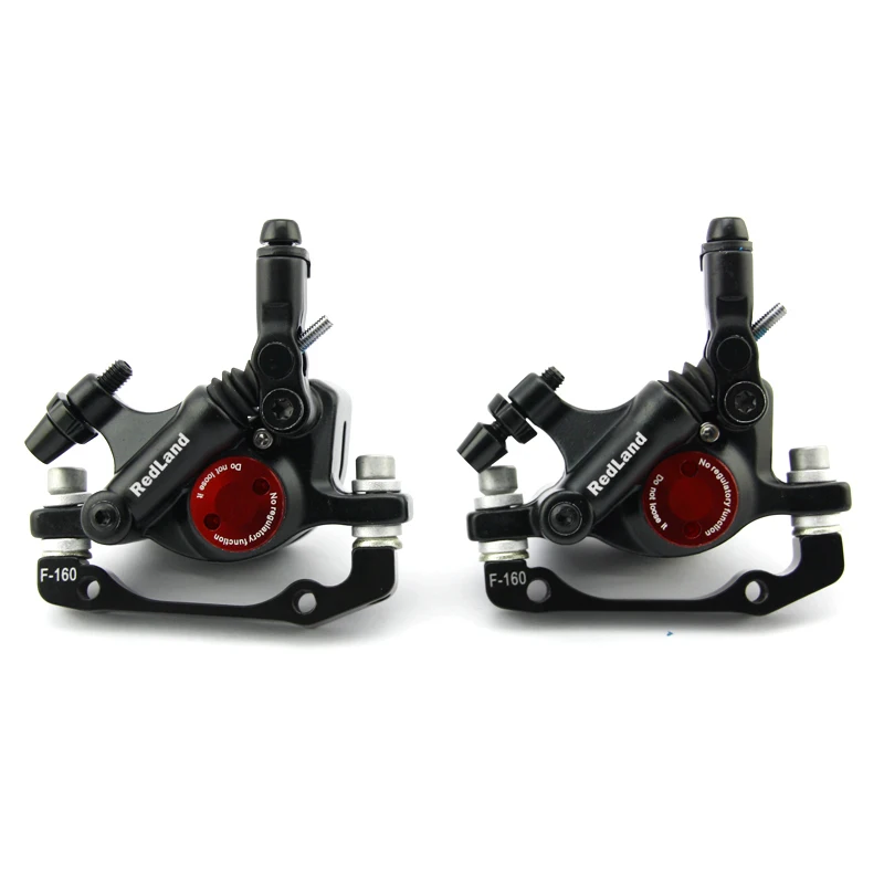 Hydraulic disc brakes Mechanical disc brakes Front and back Contains