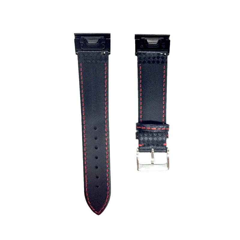 for Garmin Fenix 3 fenix 5 fenix 5x  watch band Carbon fiber pattern style strap bracelet (3)