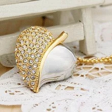 Crystal Heart Jewelry Usb Flash Drive 64GB Jewelry Usb Memory Stick Pen Driver Gift Gadget Pendrive Computer Disk On Key 64GB