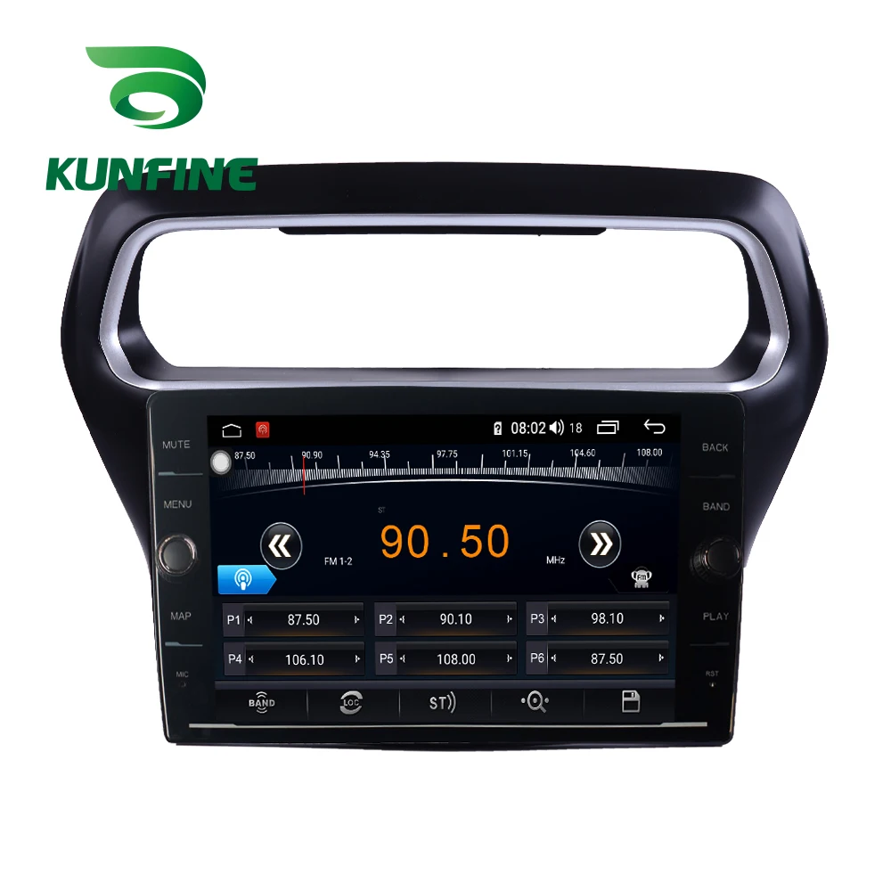 Top Octa Core ROM 64GB Android 8.1 Car DVD GPS Navigation Player Deckless Car Stereo for Ford Escort 2015 2016 2017 Radio Head Unit 7