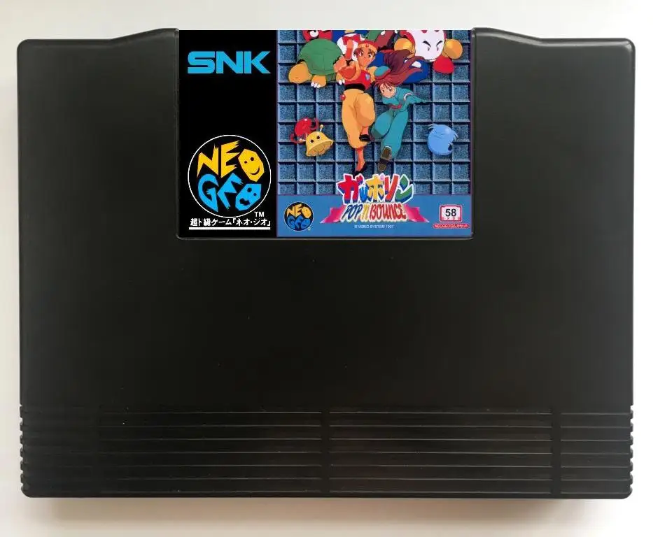

NEOGEO AES Pop'n Bounce(MVS Conversion) Game Cartridge for SNK NEO GEO AES Console