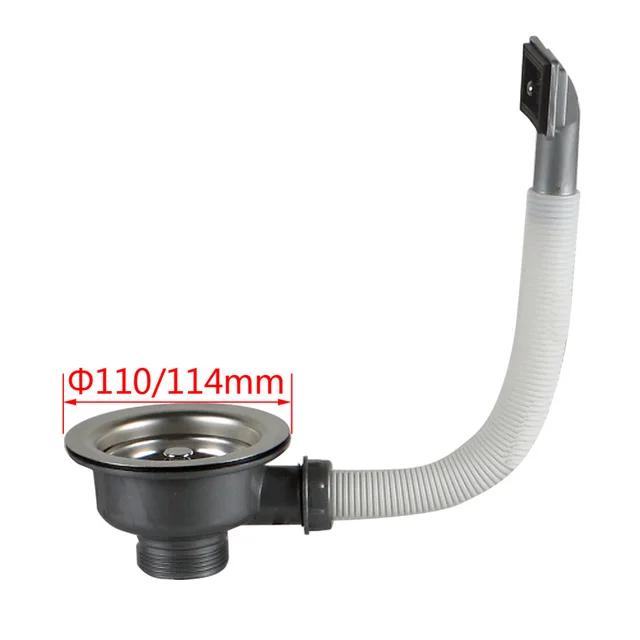 Talea Drain Waste with Overflow Stainless steel Sink drain strainer