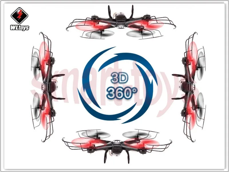 WL toys V686 V686G 5.8G FPV Headless Mode 4CH 6 Axis Drone RC helicopter Quadcopter with 2MP HD Camera One key return (3)