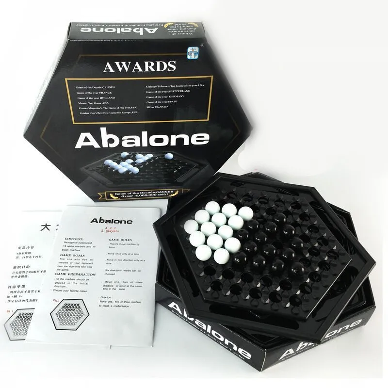  Abalone Table games strategy puzzle chess parent-child desktop games puzzle chess gatherin board Pu