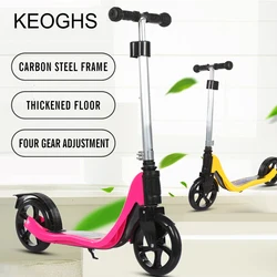 2018 new model adult children kick scooter PU 2wheels bodybuilding all aluminum youngster absorption urban campus transportation 2018 new model adult children kick scooter PU 2wheels bodybuilding all aluminum youngster absorption urban campus transportation