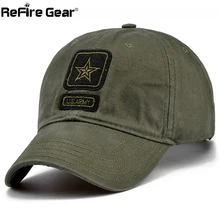 Refire gear, мужская хлопковая бейсболка, лето-осень, камуфляжная кепка, тактическая, американская, Армейская, вышивка, шапка, повседневная, модная, мужская, женская кепка s