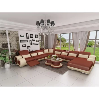 

Bottom price genuine leather sofa furniture modern design