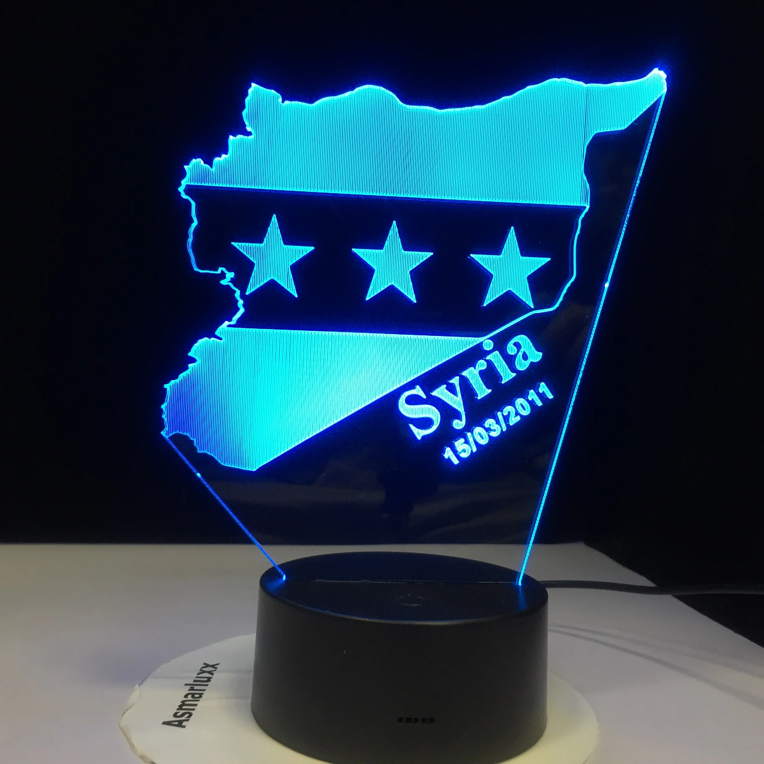 Лампа Светодиодная настольная с изменяющимся USB портом для спальни|Ночники| |