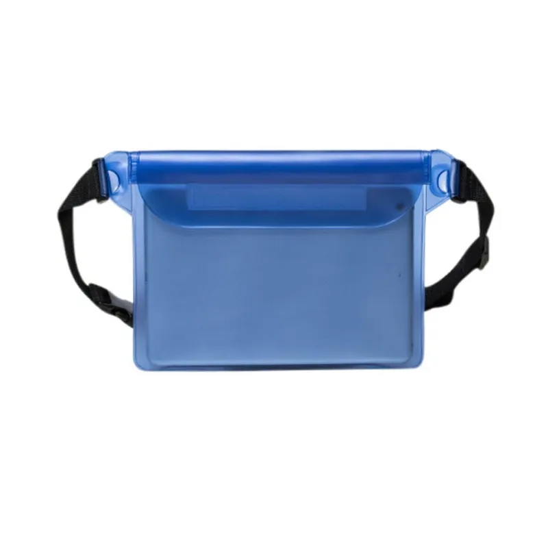 Спортивный альпинизм пакеты для путешествий Водонепроницаемый сумка Открытый кемпинг сухой мешок с талии плечевой ремень сумка - Цвет: Blue