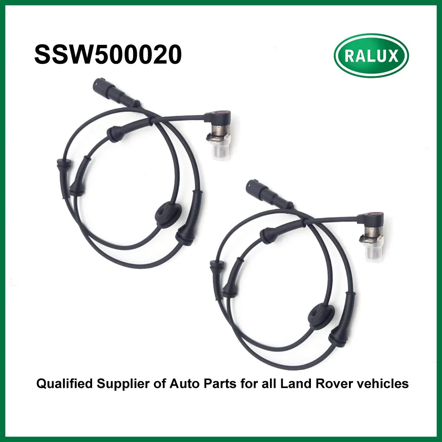 2 PCS New ABS Wheel Speed Sensor Front Left Right for Land Rover