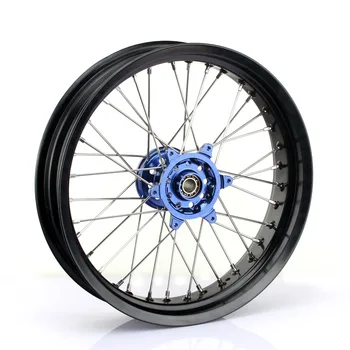 

BIKINGBOY For Yamaha YZF-F 450 YZ450F 2014-2017 YZ250F YZ-F 250 14 15 16 17 3.5*17" 36 Spokes MX Supermoto Front Wheel Rim Hub