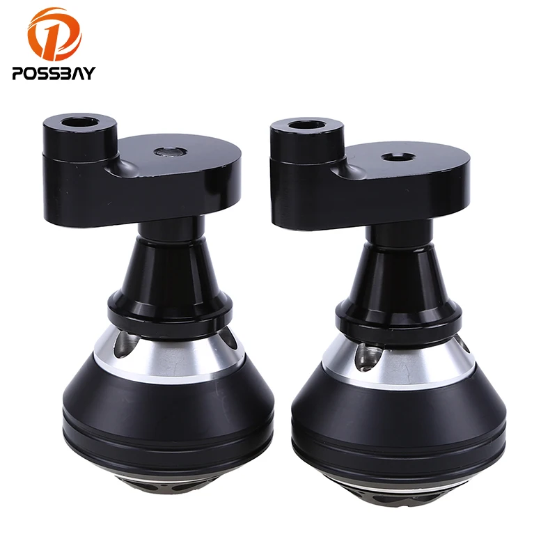 POSSBAY Motorcycle Frame Slider Crash Pad Protector Sliders Scooter