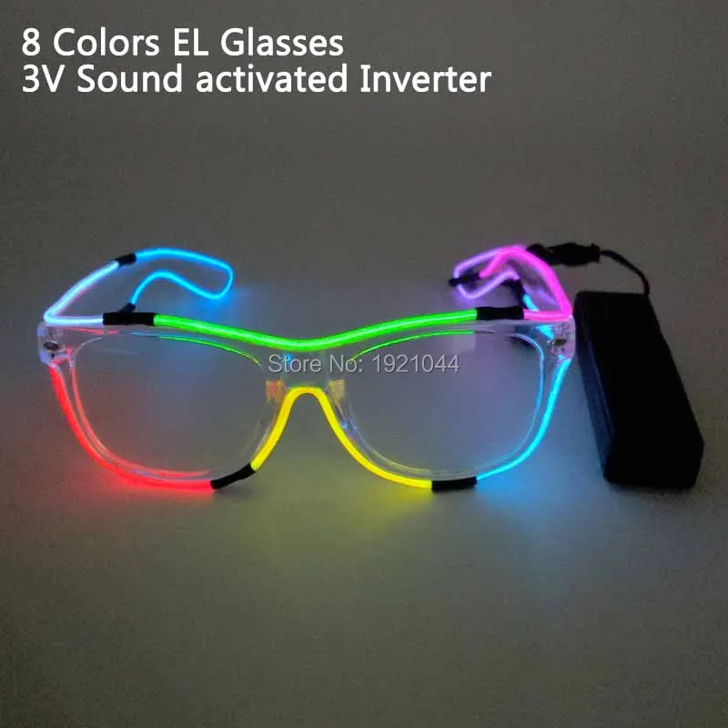 glowing-sound activated