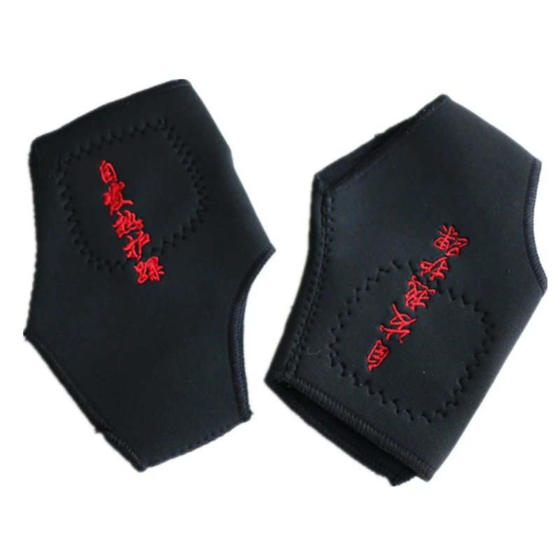 

1 PAIR Easy to use spontaneous thermal Ankle support pad magnet therapy adjustable ankle brace