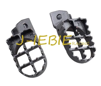 

New Wide Footpeg Foot Pegs Pedals Rests For Yamaha YZ 80 125 250 500 WR 200 500 1990-2005