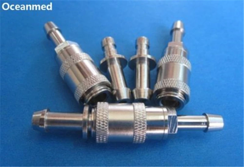 

10 Pairs Pack, Quick Disconnect Bayonet Lock Metal NIBP Connectors Female&Male for Welch Allyn , GE, Pacific Medical