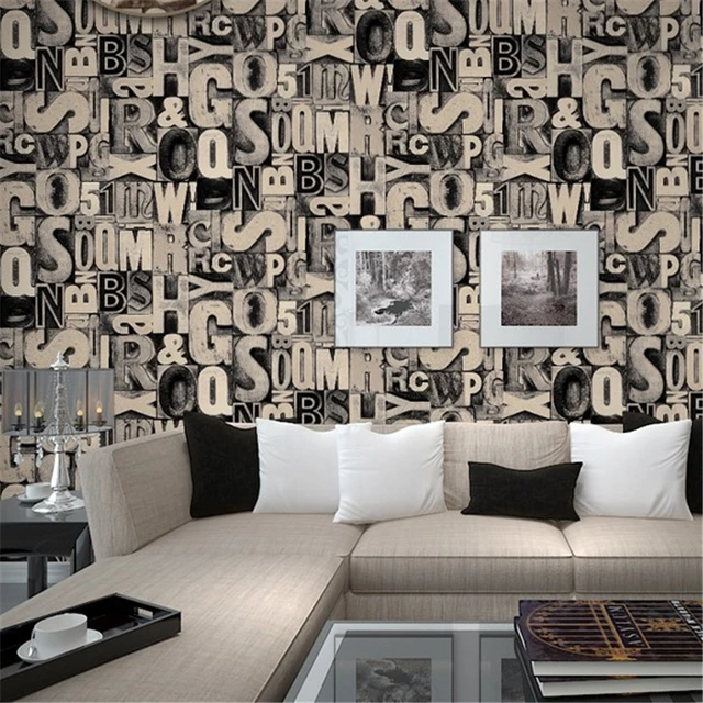 US $31.39 27% OFF|Beibehang Grau Brief Tapete Amerikanischen Retro Bar KTV Theme Restaurant Internet Tapete wohnzimmer tapete papel de pared in ... US $31.39 27% OFF|Beibehang Grau Brief Tapete Amerikanischen Retro Bar KTV Theme Restaurant Internet Tapete wohnzimmer tapete papel de pared in ...