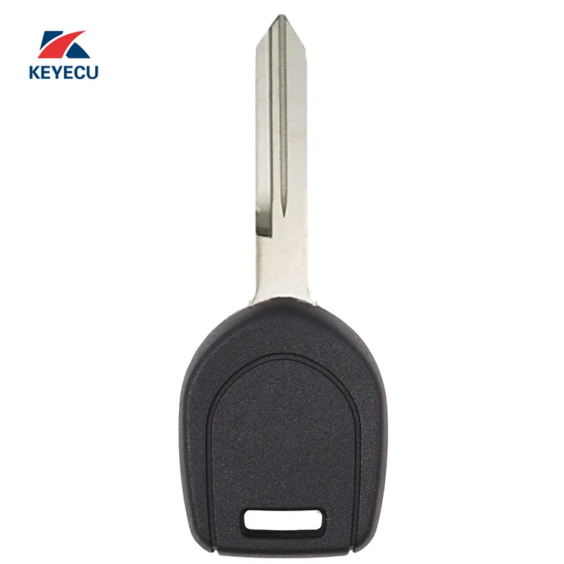 KEYECU Uncut Replacement Transponder Ignition Key ID46 for Mitsubishi