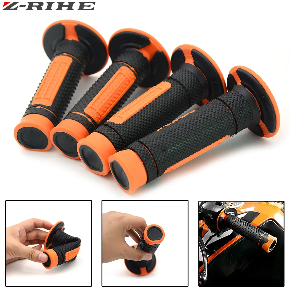 Pro Taper Grip Handle MX Grip для ktm Dirt Pit bike, мотоциклетные ручки для мотокросса, ручки оранжевого цвета