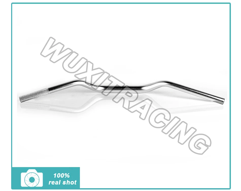 Motocross Race accessories Aluminum silver handlebar