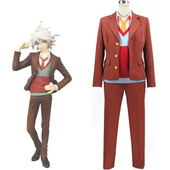 

Danganronpa 3 The End of Hope's Peak High School Despair Arc Komaeda Nagito cos Uniform suit Cosplay Costume