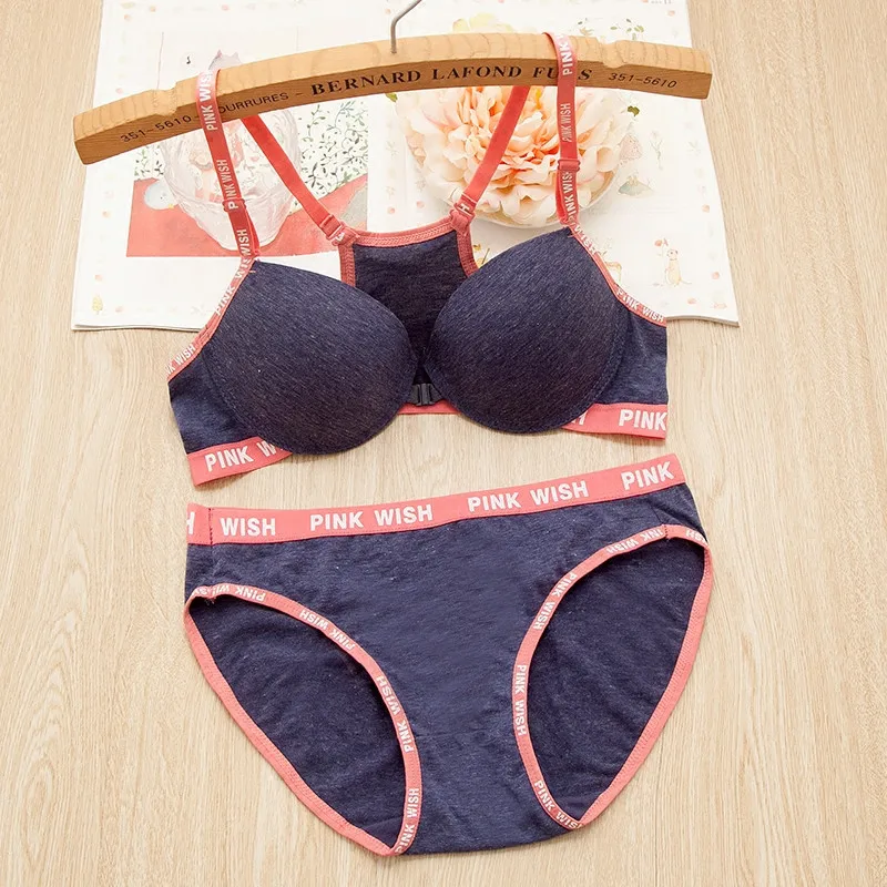 2018 Children Underwear Kids Bras For Girls Training Bra Set Teenage