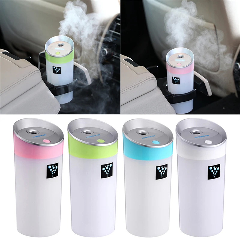 

1PCS 300ML USB Air Humidifier Car Ultrasonic Freshener Aromatherapy Aroma Purifier Essential Oil Diffuser Mist Maker Perfume