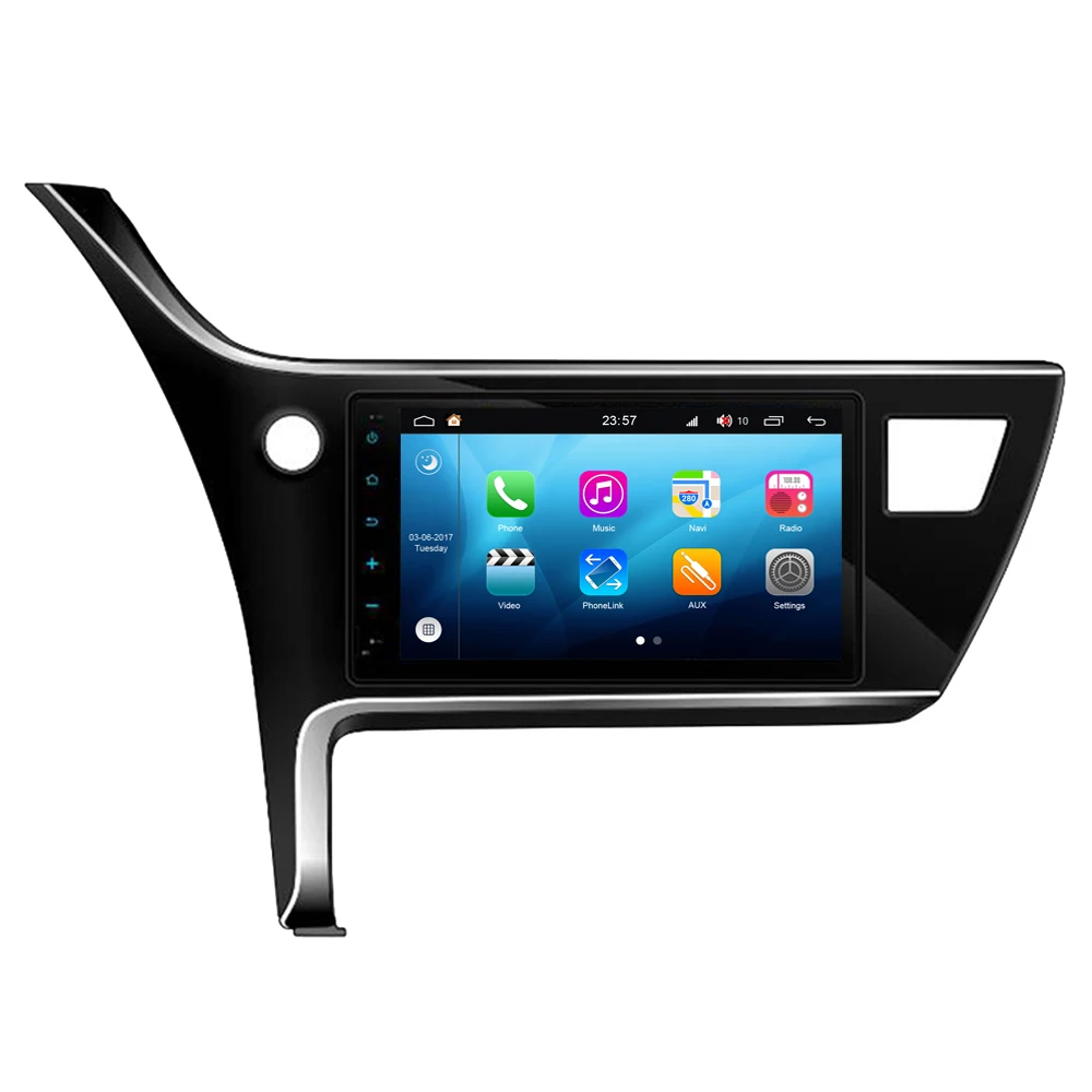 Автомобильный радиоприемник RoverOne Android 8 0 Octa Core GPS для Toyota Corolla Auris 2018 2019 сенсорный