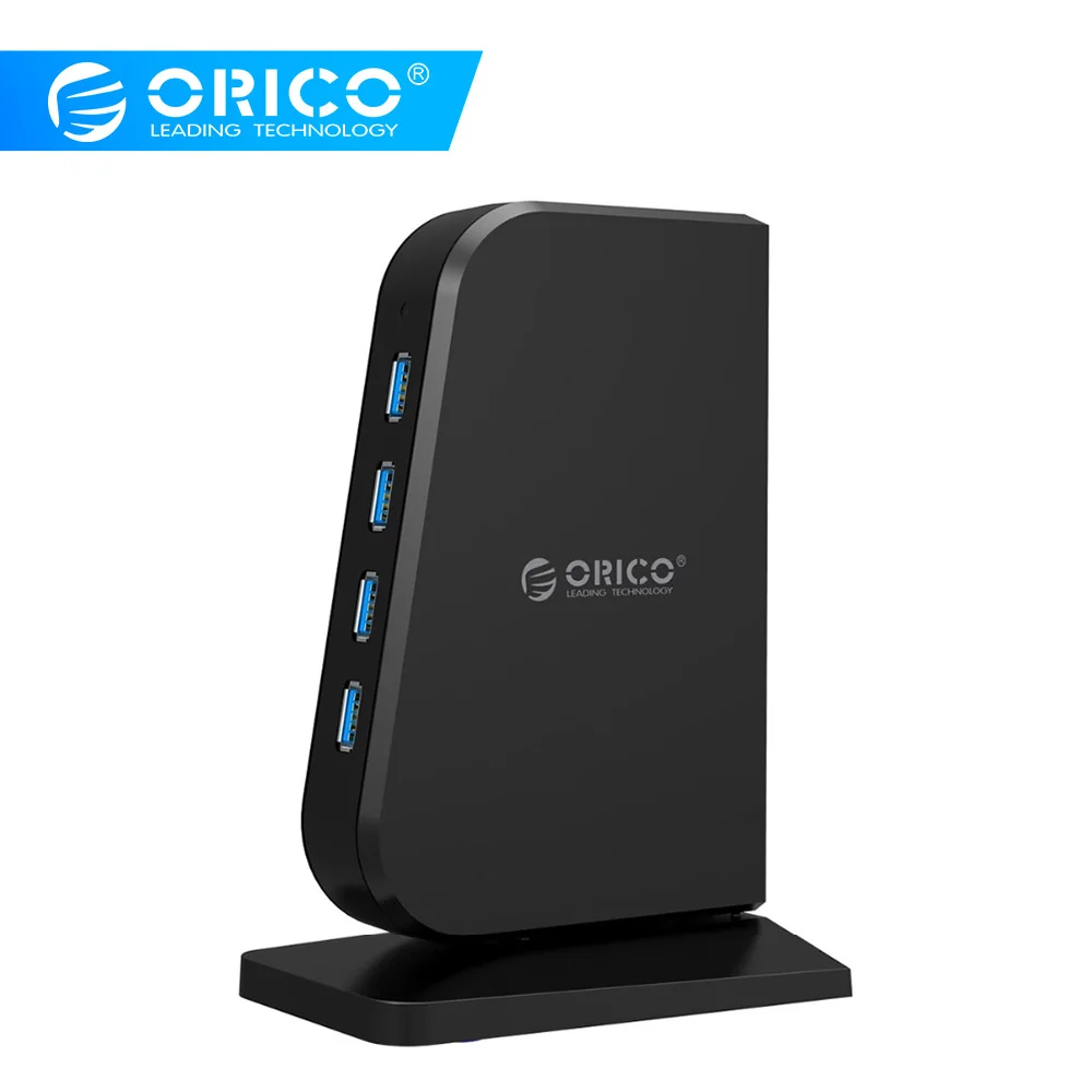ORICO 7 портов USB 3 0 концентратор супер скорость 5 Гбит/с QC протокол BC1.2 зарядный