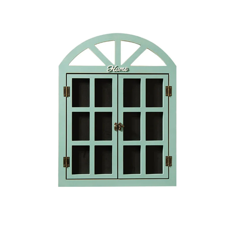 Wooden Window Shape Blackboard (7)