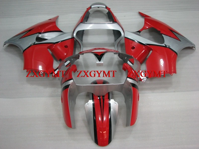 

Fairings for Kawasaki ZX6r 2000 - 2002 Abs Fairing ZX6r 636 02 Red White Silvery Plastic Fairings for Kawasaki ZX6r 00