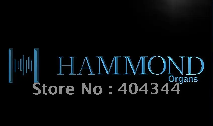 LF091- Hammond Organs Keyboards Speaker LED Neon Light Sign | Дом и сад