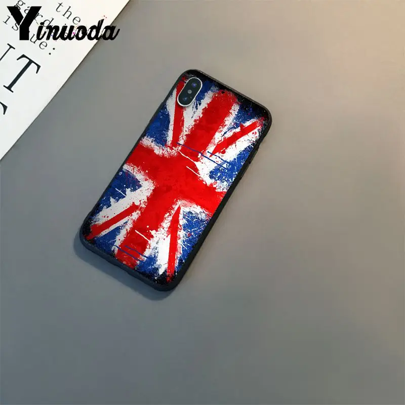 British flag, London