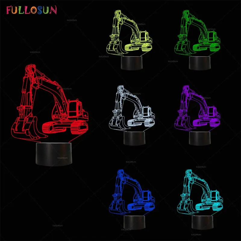 3d lamp Alien