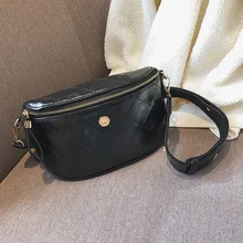 Новая модная сумка через плечо на грудь для женщин, поясные сумки, фирменный дизайн, Кожаная поясная сумка, поясная сумка для женщин, Рождественский