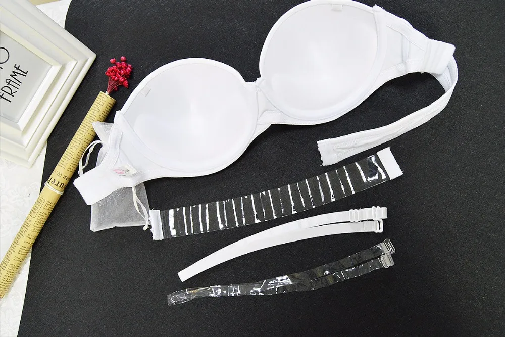 Hot Push Up Bra Big Breast Size Sexy Lingerie Women Silicone