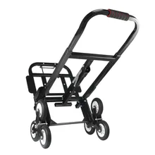 계단 산악인 핸드 트럭 배 로우 핸드 트럭 브래킷 롤 카트 도구 트롤리 솔리드 고무 TIRES-440LBS(China)