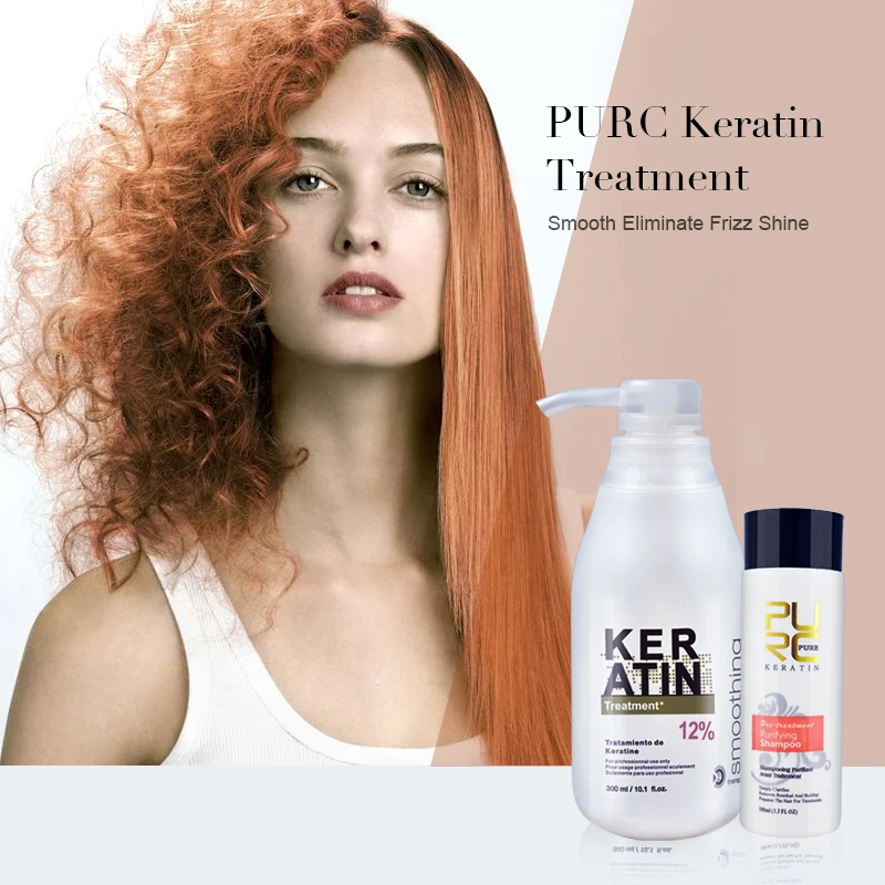 Pure Brazilian Keratin Blowout Hair Straightening Treatment