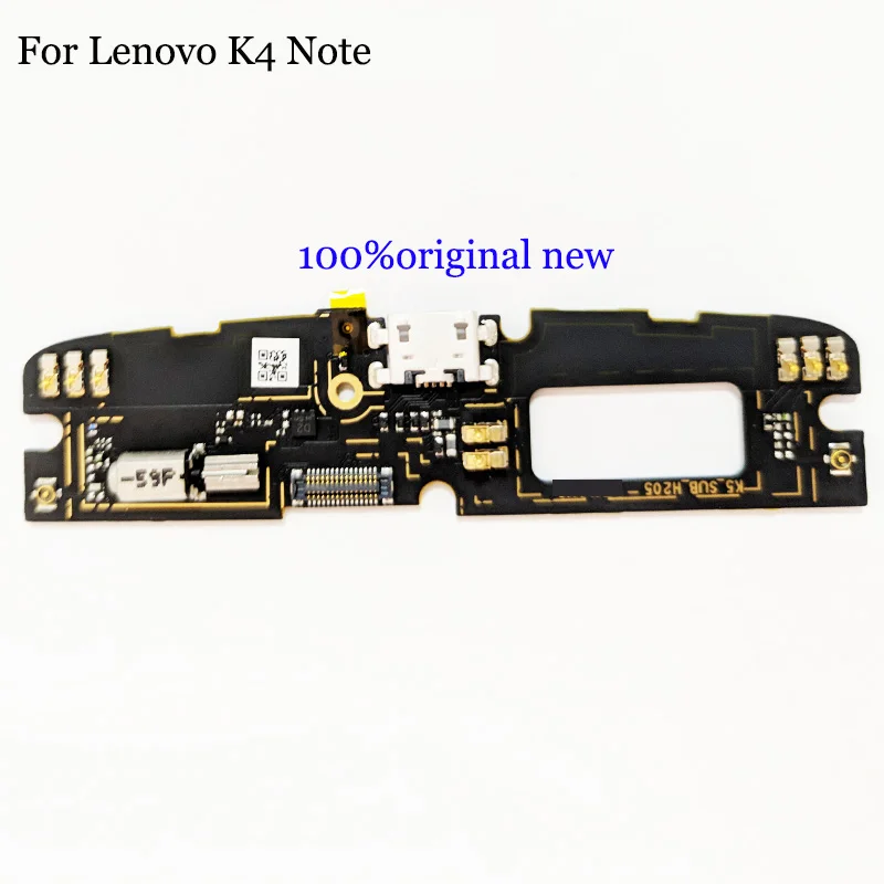 2 шт. новая Оригинальная зарядная плата для Lenovo K4 Note USB микрофон Ремонт Для K4Note Micro