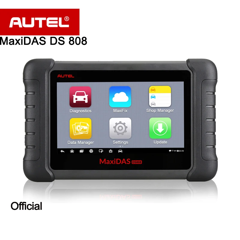 Autel MaxiDAS DS808 Automatic Diagnostic Scanner Smart AutoVIN technology 1 Year Worry Free Update