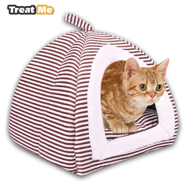 Buy Pet Cats House Thickening Warmer Nest Cats Bed