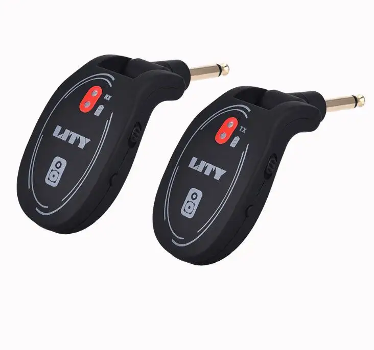 

Guitar wireless receiving and transmitting system Folding head instrument wireless transceiver Wireless line pickup