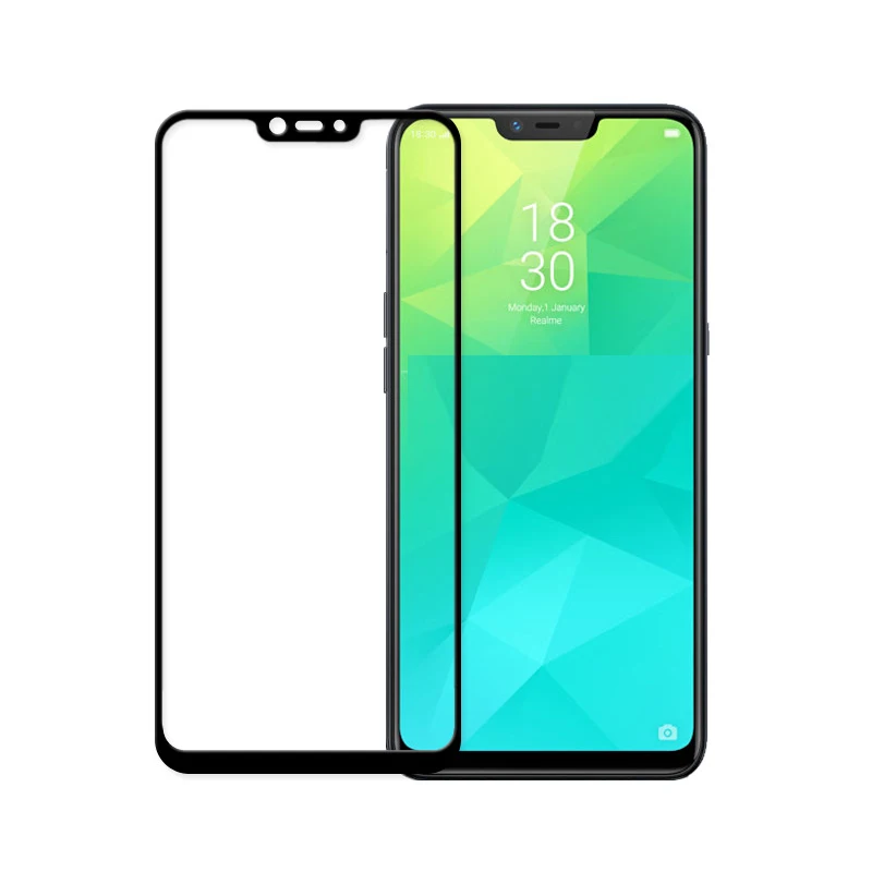 3D Full Glue Tempered Glass For OPPO Realme 2 Full Cover 9H Protective film Screen Protector For OPPO Realme C1 3D Full Glue Tempered Glass For OPPO Realme 2 Full Cover 9H Protective film Screen Protector For OPPO Realme C1
