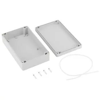

VBESTLIFE Connection Box Water-resistant IP65 ABS Project Enclosure Case Wiring Junction Box 200*120*56mm